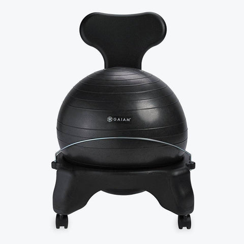 Image of Ergonomic Balance Ball Chair Kit | sithealthier.com