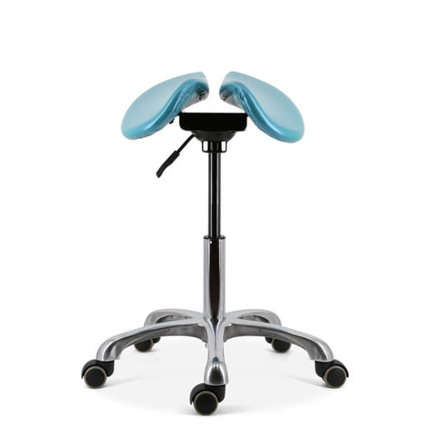 Image of Saddle Style Split Seat Ergonomic Saddle Chair or Stool | ErgoStools