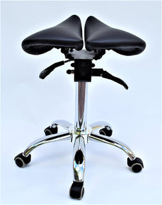 Saddle Style Split Seat Ergonomic Saddle Chair or Stool | ErgoStools