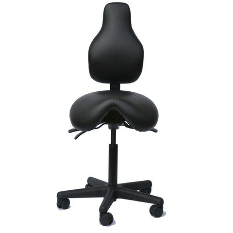 Image of Premium Quality Saddle Chair with Fully Adjustable Ergonomic Backrest
