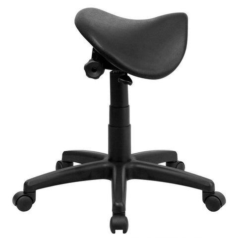 Image of Backless Ergonomic Saddle Stool for Office and Medical | Sit Healthier
