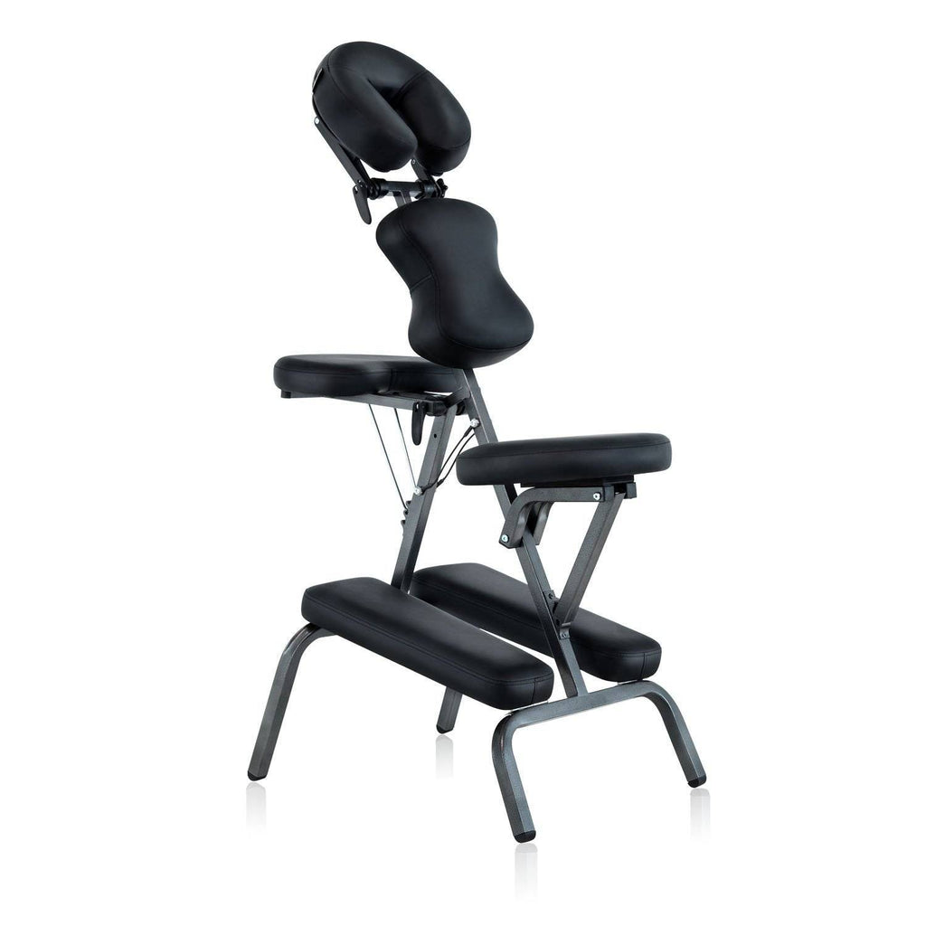 Iron Portable Massage Chair with Free Carry Case | www.SitHealthier.com