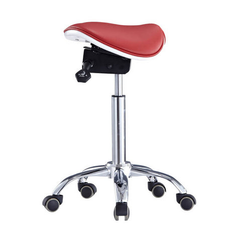 Image of Two-Part or Split Style Seat Ergonomic Saddle Chair or Stool | ErgoStools