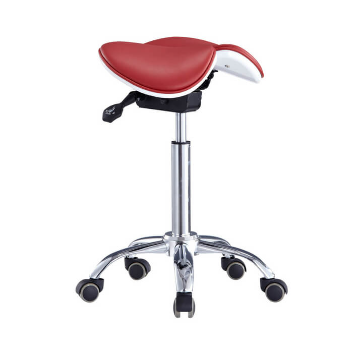 Two-Part or Split Style Seat Ergonomic Saddle Chair or Stool | ErgoStools