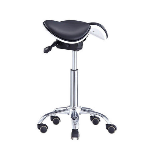 Image of Two-Part or Split Style Seat Ergonomic Saddle Chair or Stool | ErgoStools