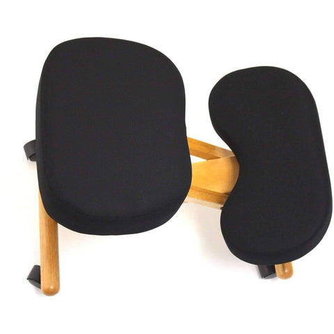 Image of Jobri BetterPosture® Classic PLUS Wood Kneeling Chair with Memory Foam; BP1455