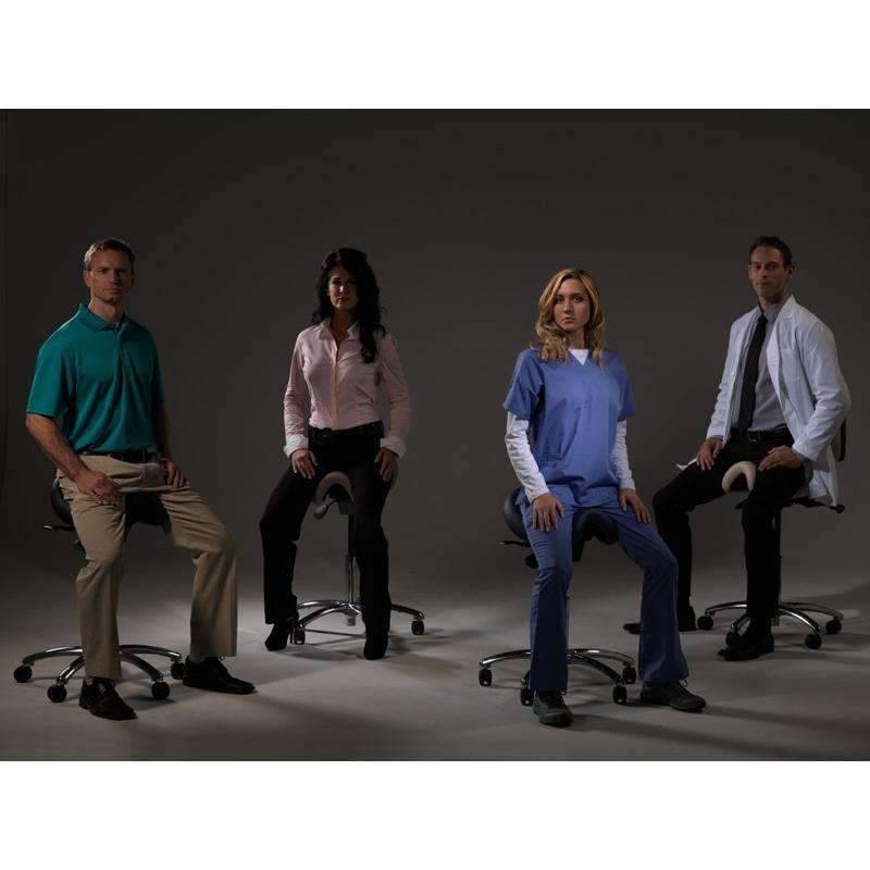 The Bambach – The Original Ergonomic Saddle Seat with Backrest