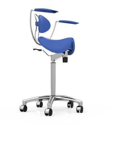 Image of Finest Quality Sit-Stand Saddle Chair for Better Posture | SitHealthier