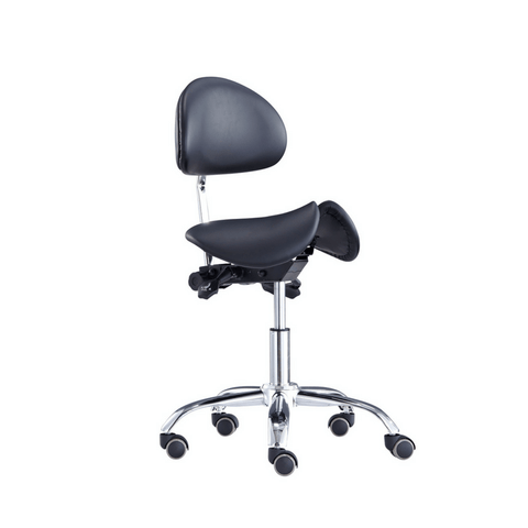 Image of Saddle Style Split Seat Ergonomic Saddle Chair or Stool | ErgoStools