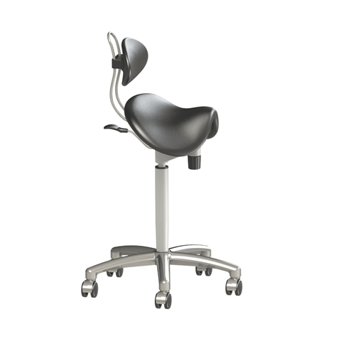 Image of Finest Quality Sit-Stand Saddle Chair for Better Posture | SitHealthier