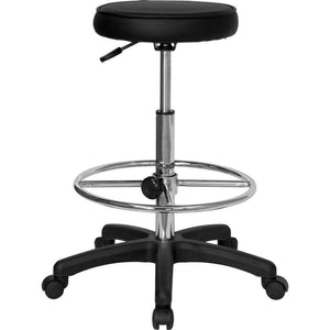 Backless Drafting Stool with Adjustable Foot Ring | SitHealthier.com