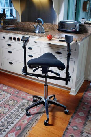 Image of Björn Swedish Classic Saddle Stool for Medical or Dental | SitHealthier.com