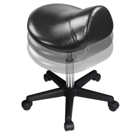 Image of Hydraulic Ergonomic Swivel Saddle Stool