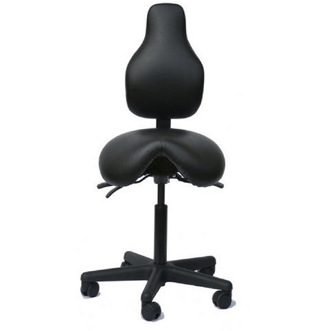 Image of Premium Quality Saddle Chair with  Fully Adjustable Ergonomic Backrest