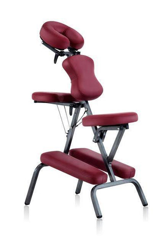 Image of Iron Portable Massage Chair with Free Carry Case | SitHealthier.com