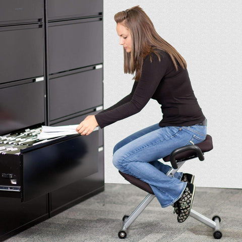 Image of Ergonomic Kneeling Chair with Handles