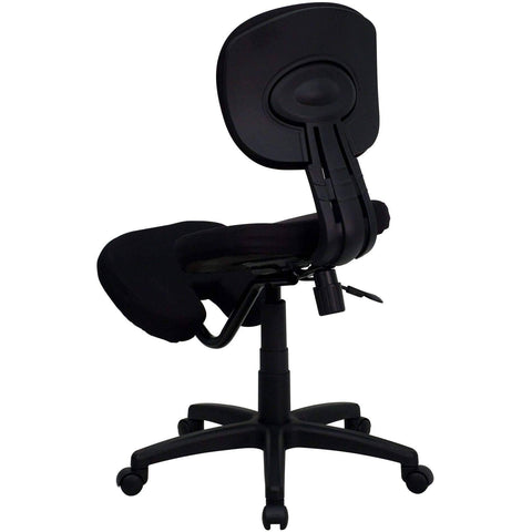 Image of Mobile Ergonomic Kneeling Posture Task Chair with Back