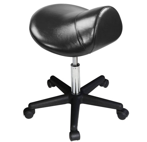 Image of Hydraulic Ergonomic Swivel Saddle Stool