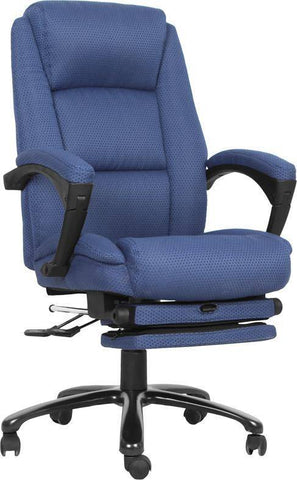 Image of High Back Navy Fabric Executive Reclining Swivel Office Chair | sithealthier.com