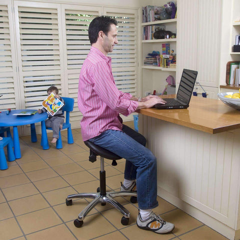 Image of Jobri BetterPosture Ergonomic Saddle Chair for Office and Medical | Sithealthier.com