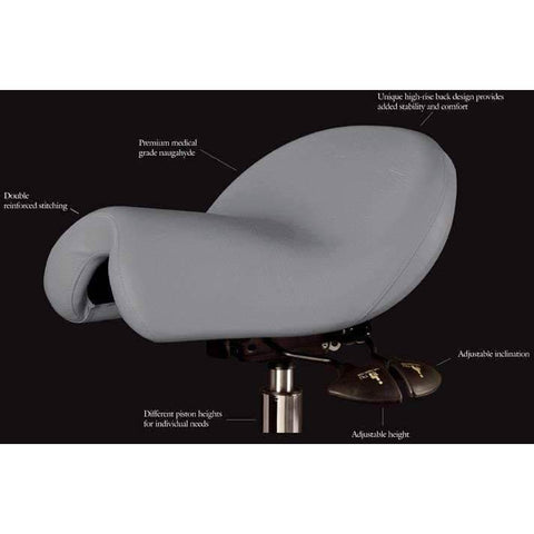 Image of The Bambach – The Original Ergonomic Saddle Seat with Backrest