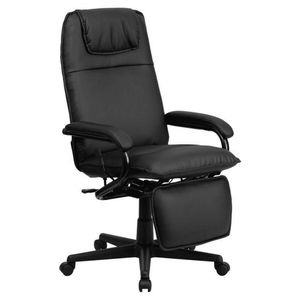 High Back Leather Executive Reclining Swivel Chair With Arms| SitHealthier