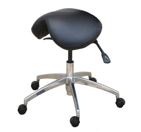 Image of Premium Quality Saddle Chair with  Fully Adjustable Ergonomic Backrest