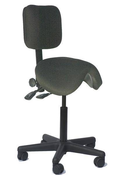 Professional Premium Quality Saddle Chair with Low Backrest 